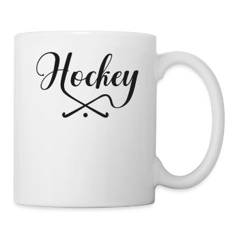 Field Hockey Hockey - Tasse - Weiß - Rechts