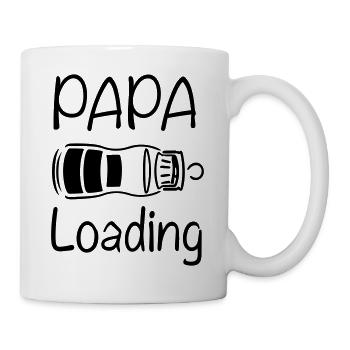 papa loading - Mug - white - Right