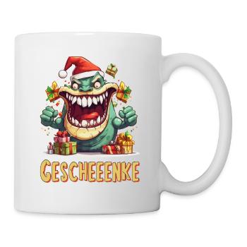 Christmas Gifts Monster Funny Humor Ugly - Mug - white - Right