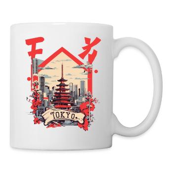 Tokyo - Tasse - Weiß - Rechts
