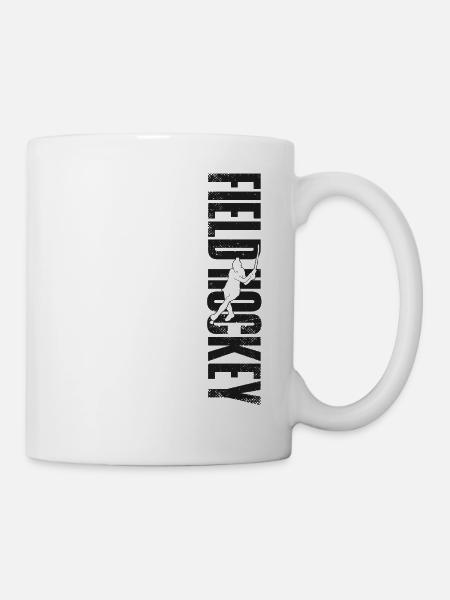 Hockey sur gazon Hockey sur gazon - Mug blanc - blanc