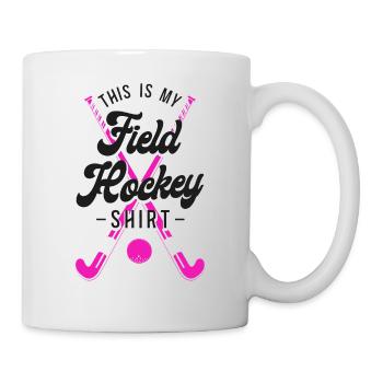 Field Hockey This Is My Field - Mug - white - Right