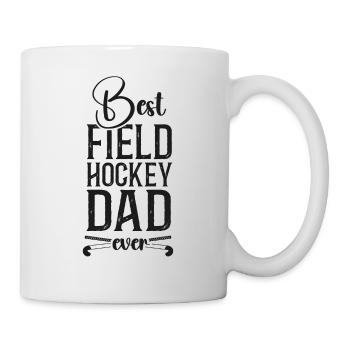 Field Hockey Dad Best Field Hockey - Tasse - Weiß - Rechts