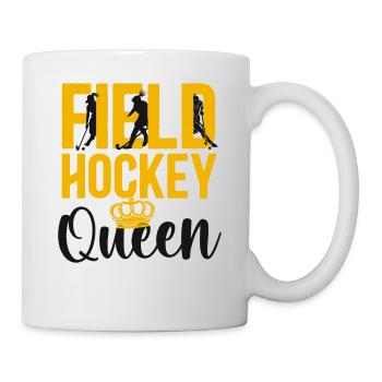 Field Hockey Queen Field Hockey - Tasse - Weiß - Rechts