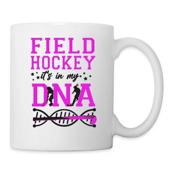 Field Hockey Field Hockey It's In - Tasse - Weiß - Rechts