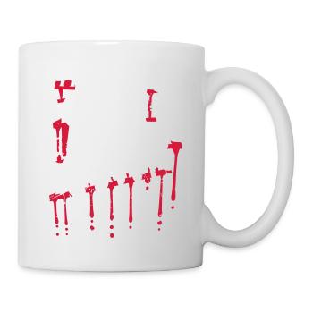 I'm Going To Hell In Every Religion Atheist Joke - Mug - white - Right