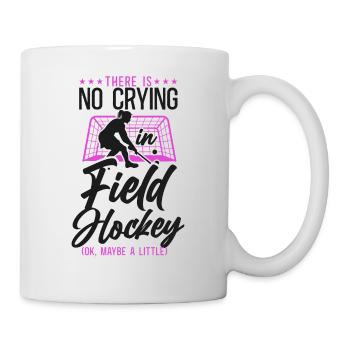hockey sur gazon, il n’y a pas de pleurs - Mug blanc - blanc - Droite
