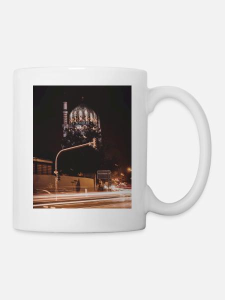 Jenidze Dresden Long exposure time - Mug - white