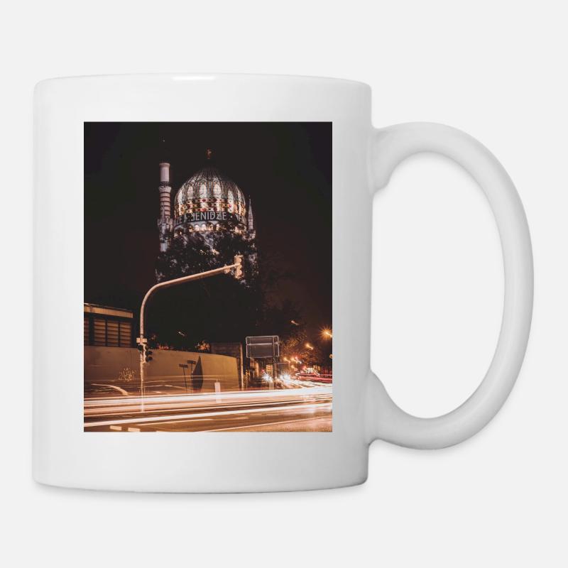 Jenidze Dresden Long exposure time - Mug - white