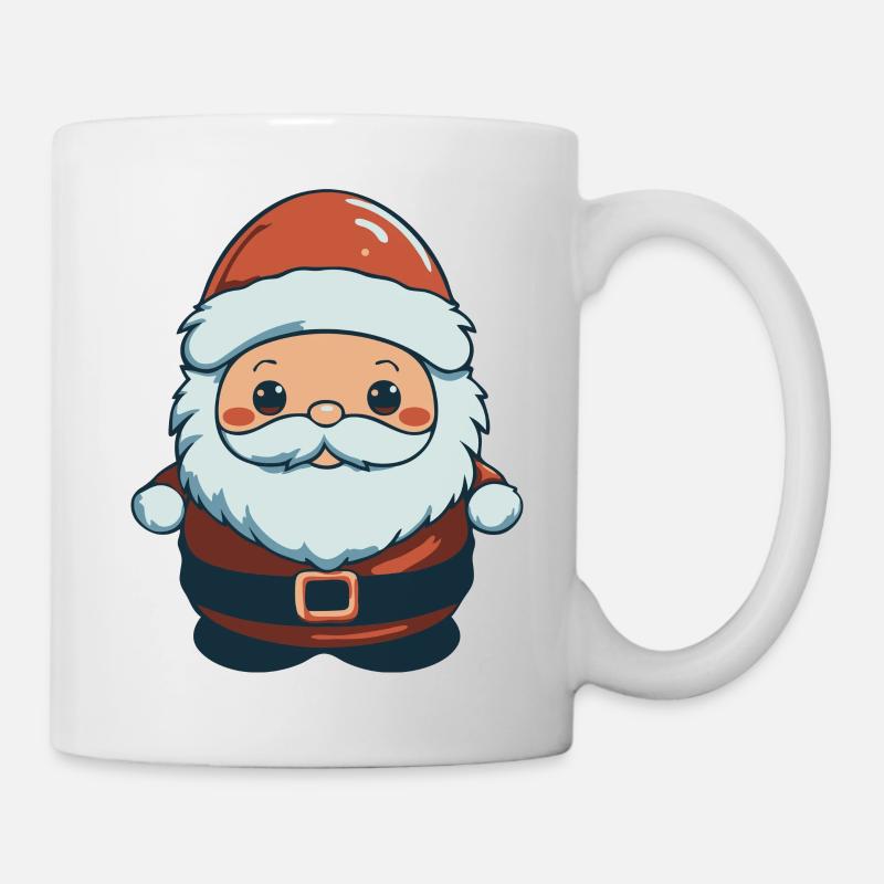 Süßer Weihnachtsmann - Tasse - Weiß