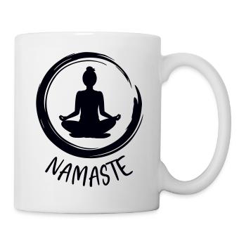 Yoga / Namaste - Mug - white - Right