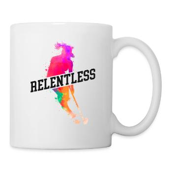 Hockey sur gazon aquarelle implacable - Mug blanc - blanc - Droite