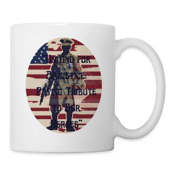 Veterans, veterans, armistice. - Mug - white - Right