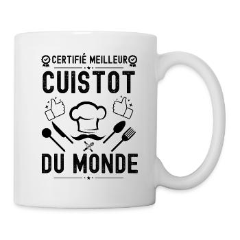 Meilleur CUISTOT cuisiner - Mug blanc - blanc - Droite