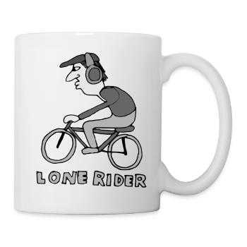 Lone Rider - Tasse - Weiß - Rechts