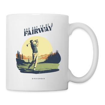 Bad Day to be a Fairway - Tasse - Weiß - Rechts