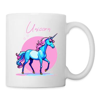Einhorn - Tasse - Weiß - Rechts