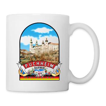 Puchheim Bayern Vintage Deutschland - Tasse - Weiß - Rechts