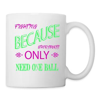 Fun Sport Mixed Martial Arts Judo Karate Cool - Mug - white - Right