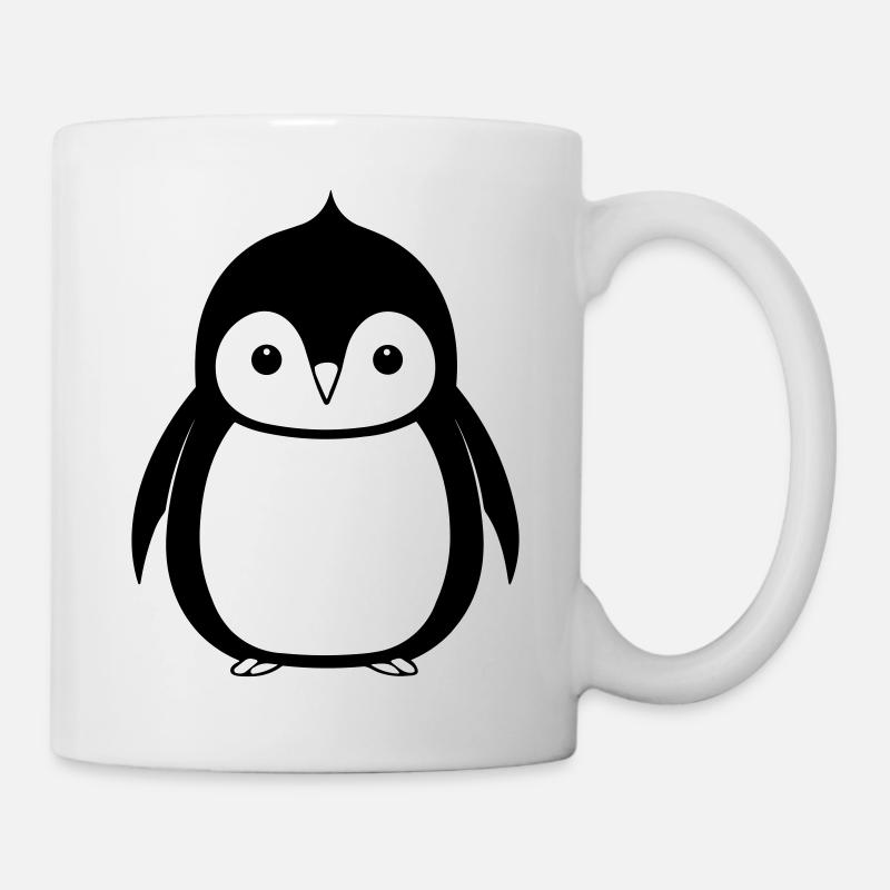 Pinguin - Tasse - Weiß