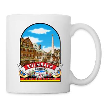 Kulmbach Bayern Vintage Deutschland - Tasse - Weiß - Rechts