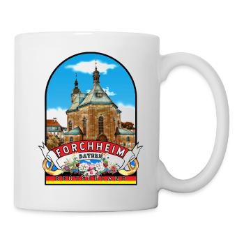 Forchheim Bayern Vintage Deutschland - Tasse - Weiß - Rechts