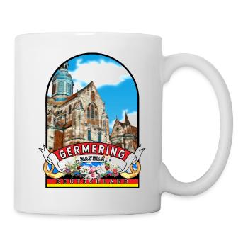 Germering Bayern Vintage Deutschland - Tasse - Weiß - Rechts