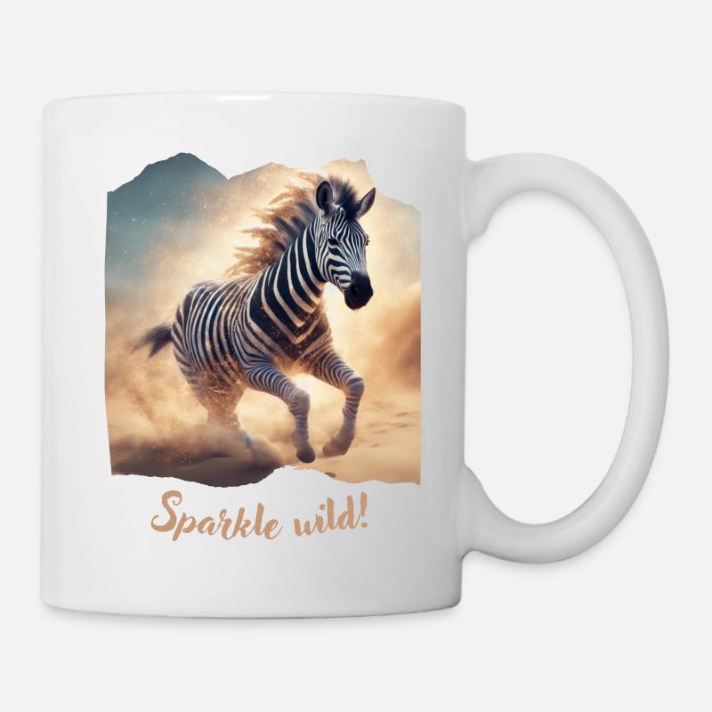 Sparkle wild - Tasse - Weiß