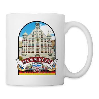 Memmingen Bayern Vintage Deutschland - Tasse - Weiß - Rechts