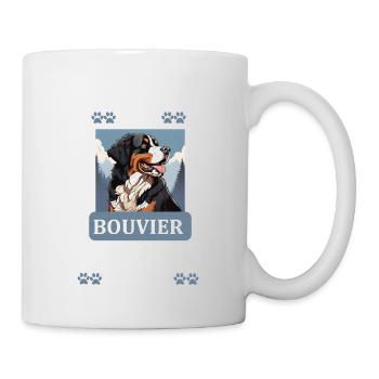 Bouvier bernois chien doux - Mug blanc - blanc - Droite