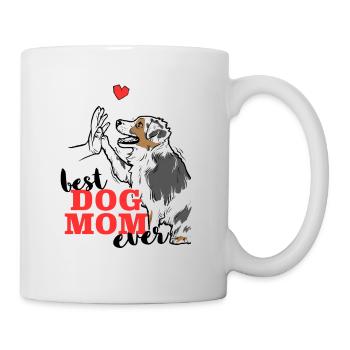 Meilleure maman de berger australien au monde - Mug blanc - blanc - Droite