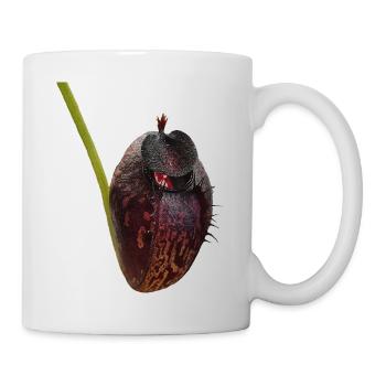 Nepenthes aristolochioides 02 - Tasse - Weiß - Rechts