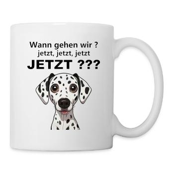 Dalmatiner - Tasse - Weiß - Rechts