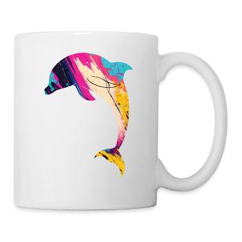 Dolphin - Tasse - Weiß - Rechts