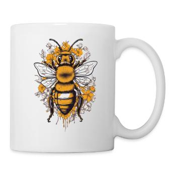 Hobby Beekeeper Bees Aesthetics Honey Love Design - Mug - white - Right
