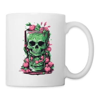 Cadeau gothique Cocktail sorcières magiques Design occulte - Mug blanc - blanc - Droite