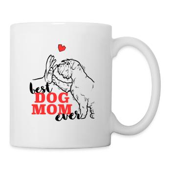 Meilleur Schnauzer nain Maman Schnauzer nain - Mug blanc - blanc - Droite