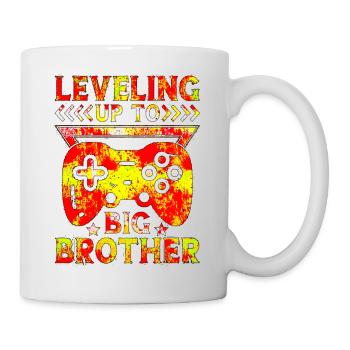 Big Brother Baby Funny Promote Game Promoted - Mug - white - Right