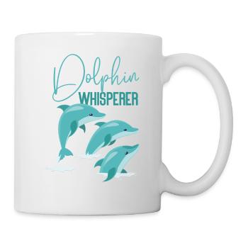 Dolphin Dolphin Whisperer - Tasse - Weiß - Rechts