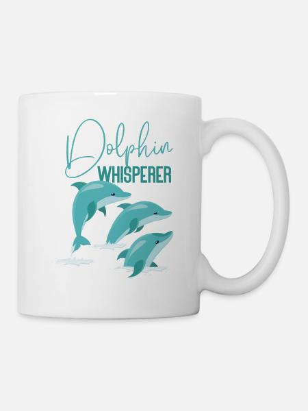 Dolphin Dolphin Whisperer - Tasse - Weiß