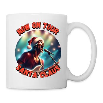 Santa on tour 2 - Mug - white - Right