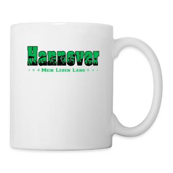 Hannover Fussball Fans Mein Leben Lang - Tasse - Weiß - Rechts