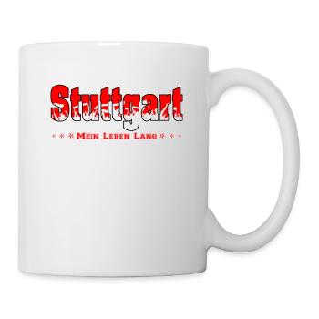 Stuttgart Fussball Fans Mein Leben Lang - Tasse - Weiß - Rechts