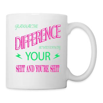 Écrivains de romans Lecteur d’écriture de rédacteur génial - Mug blanc - blanc - Droite