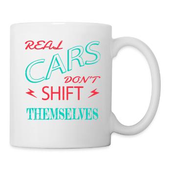 dictons drôles de mécanicien automobile t-shirt cadeau - Mug blanc - blanc - Droite