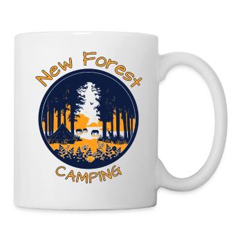New Forest Camping - Mug - white - Right