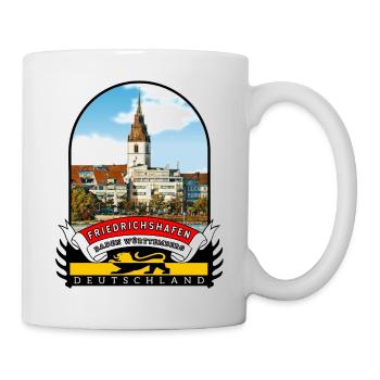 Deutschland Friedrichshafen Baden-Württemberg - Tasse - Weiß - Rechts