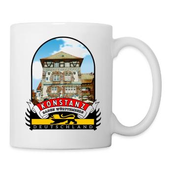 Deutschland Konstanz Vintage Baden-Württemberg - Tasse - Weiß - Rechts