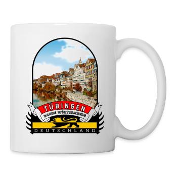 Deutschland Tübingen Vintage Baden-Württemberg - Tasse - Weiß - Rechts