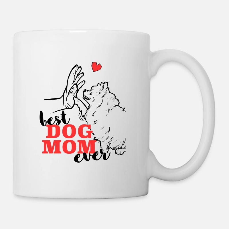 Beste Pomeranian Mama Pomeranian - Tasse - Weiß